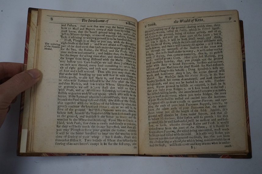 [Markham, Gervase] - The Inrichment of the Weald of Kent. Or a direction ot the husband-man, for the true ordering, manuring, and inriching of all the grounds within the Wealds of Kent, and Sussex ... by G.M. headpiece d